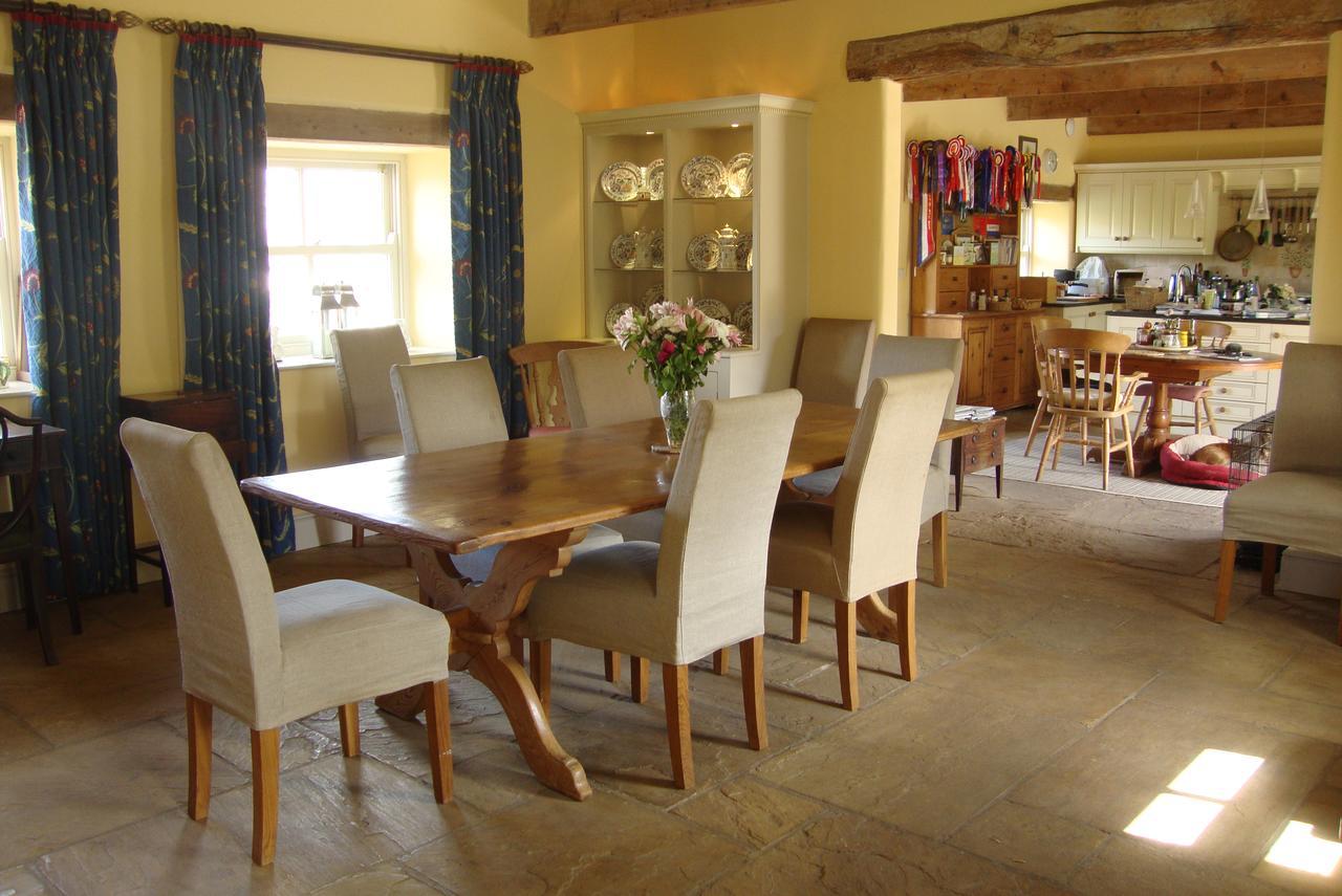Capple Bank Farm Bed & Breakfast Wensley ภายนอก รูปภาพ